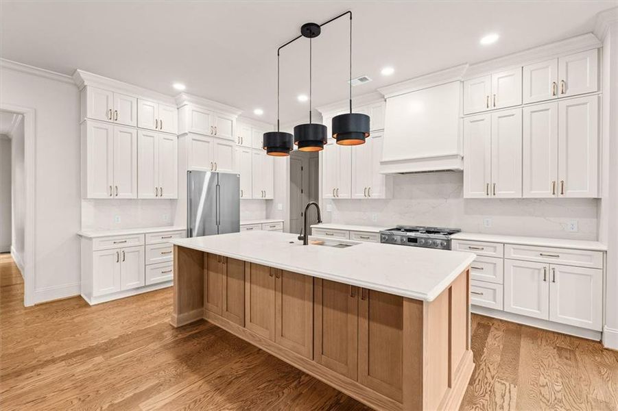 Furnished interior view inside a new home in , Carrollton (Image 9).