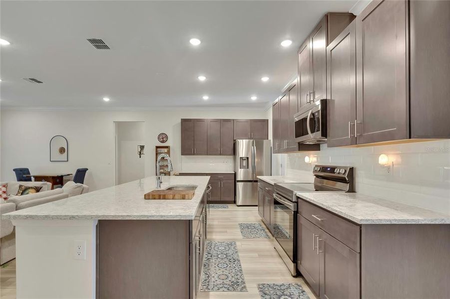 Furnished interior view inside a new home in , Homosassa (Image 43).