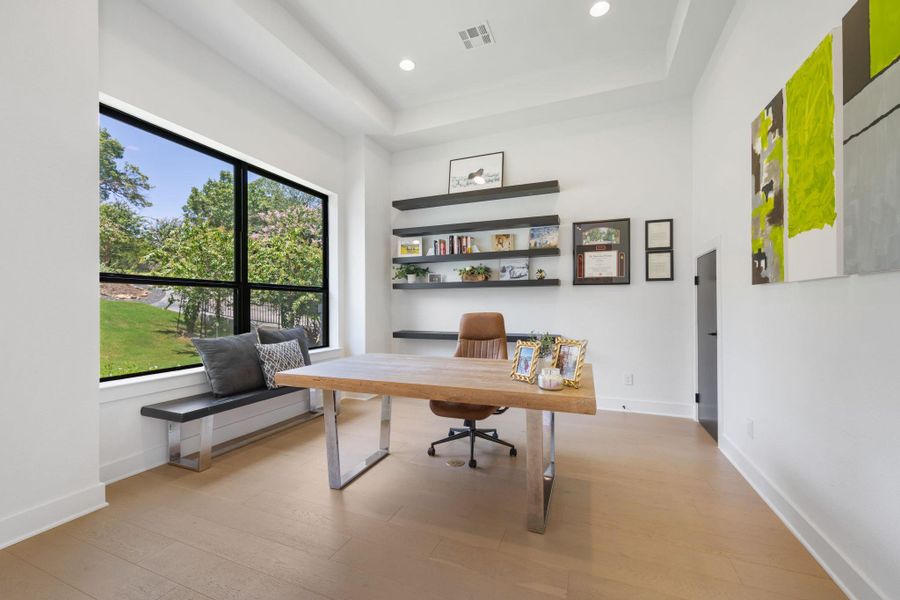 Furnished interior view inside a new home in , Austin (Image 18).