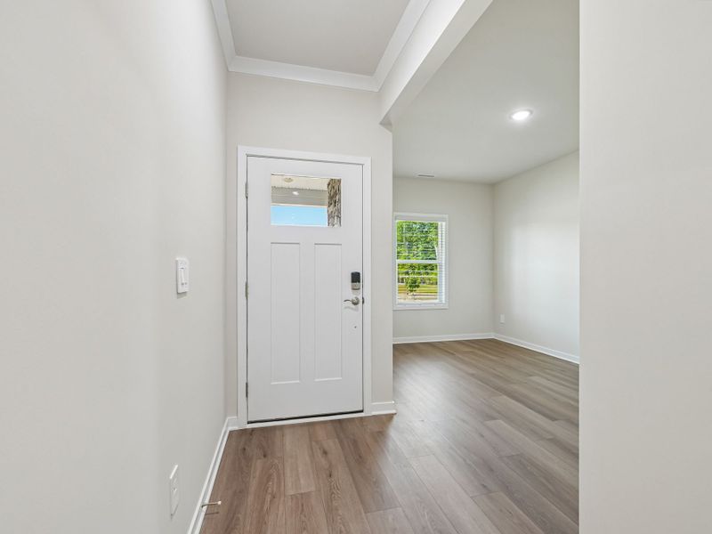 Spacious, unfurnished interior of a new home in Cadence Meadows, Zebulon (Image 12). Spacious, unfurnished interior of a new home in Cadence Meadows, Zebulon (Image 12).