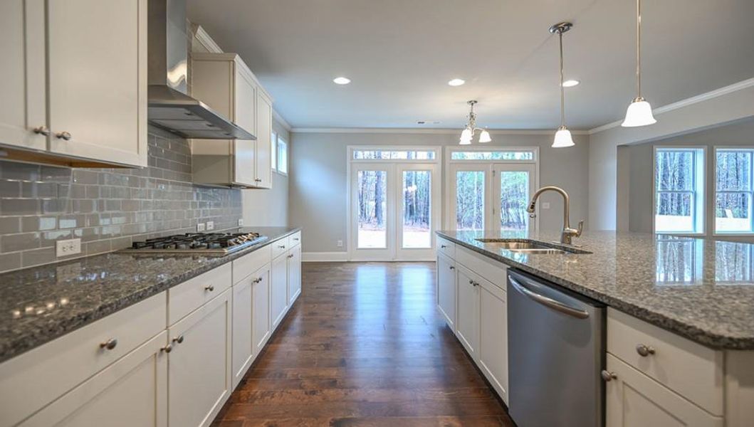 Furnished interior view inside a new home in Thalley Creek Estates, Cumming (Image 6).