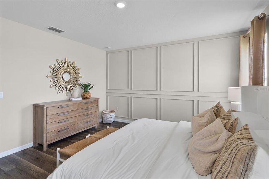 Furnished interior view inside a new home in Wind Meadows South, Bartow (Image 12).