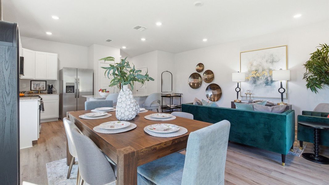Representative furnished interior of a home built from the The Palm A by D.R. Horton in Misting Springs, Crawfordville (Image 6). Representative furnished interior of a home built from the The Palm A by D.R. Horton in Misting Springs, Crawfordville (Image 6).