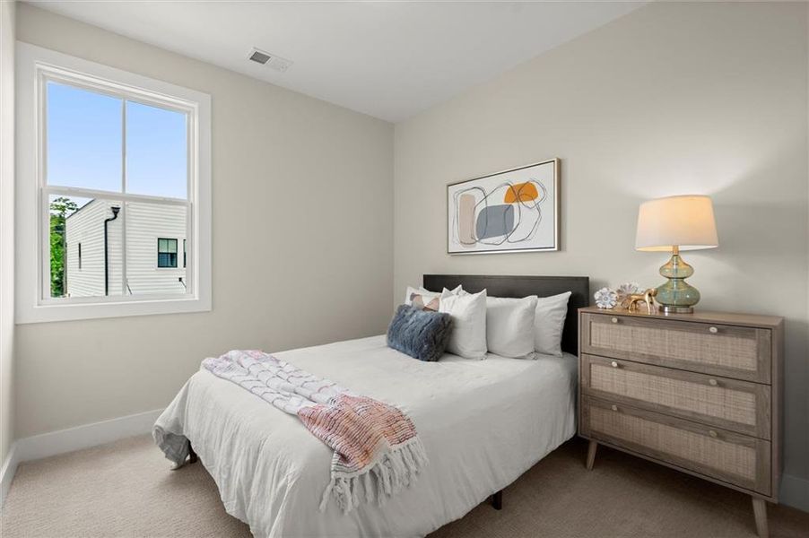 Furnished interior view inside a new home in The Gathering – Alpharetta, Alpharetta (Image 28).