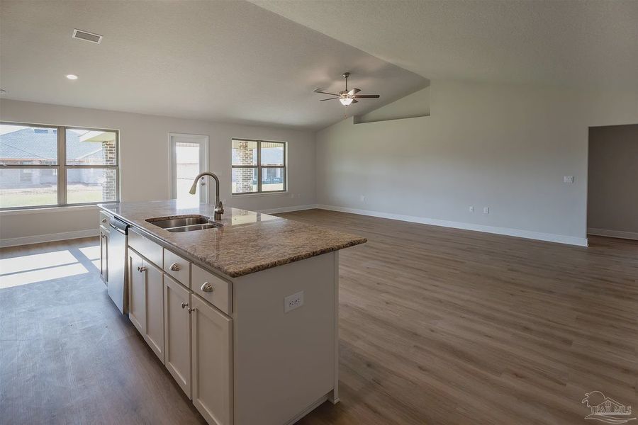 Furnished interior view inside a new home in Emmaline Gardens, Milton (Image 4).