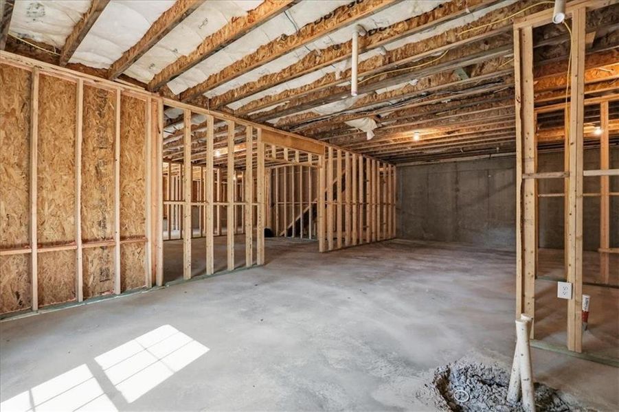 In-progress construction of a new home in Bradley Gin, Monroe, GA (Image 71).