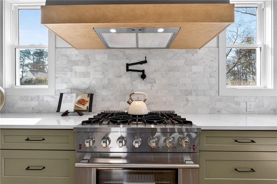 Close-up of interior finishes inside a home in , Atlanta (Image 21).