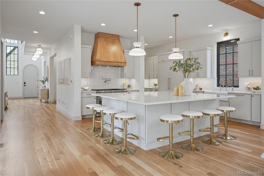 Furnished interior view inside a new home in , Denver (Image 13). Furnished interior view inside a new home in , Denver (Image 13).