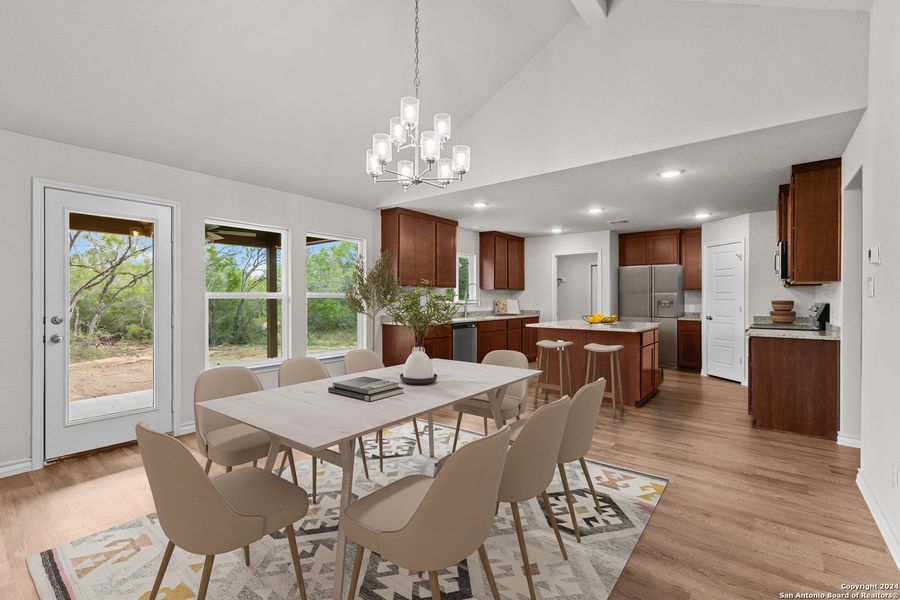 Furnished interior view inside a new home in , Pleasanton (Image 17). Furnished interior view inside a new home in , Pleasanton (Image 17).