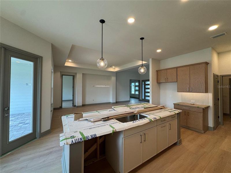 Furnished interior view inside a new home in Laureate Village, Newberry (Image 7).