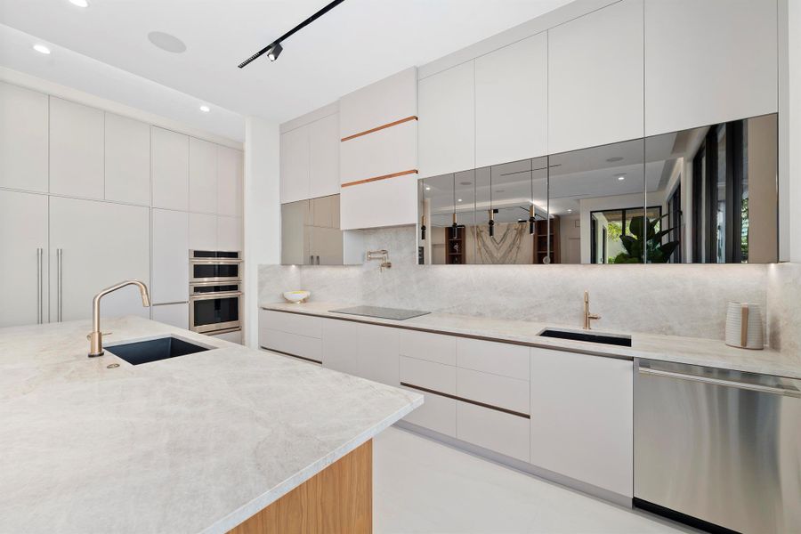 Furnished interior view inside a new home in , Pompano Beach (Image 14). Furnished interior view inside a new home in , Pompano Beach (Image 14).