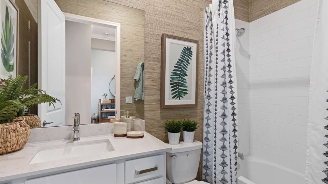 Tub with tile surround