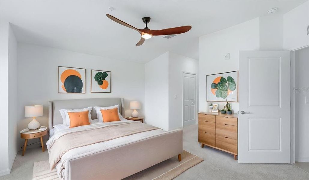 Furnished interior view inside a new home in , Venice (Image 11).