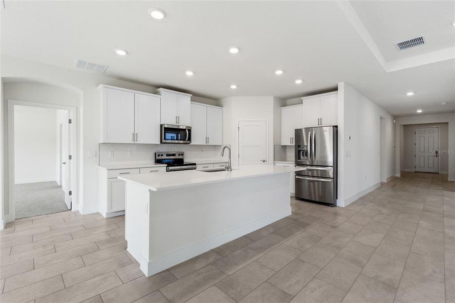 Furnished interior view inside a new home in , Newberry (Image 14).