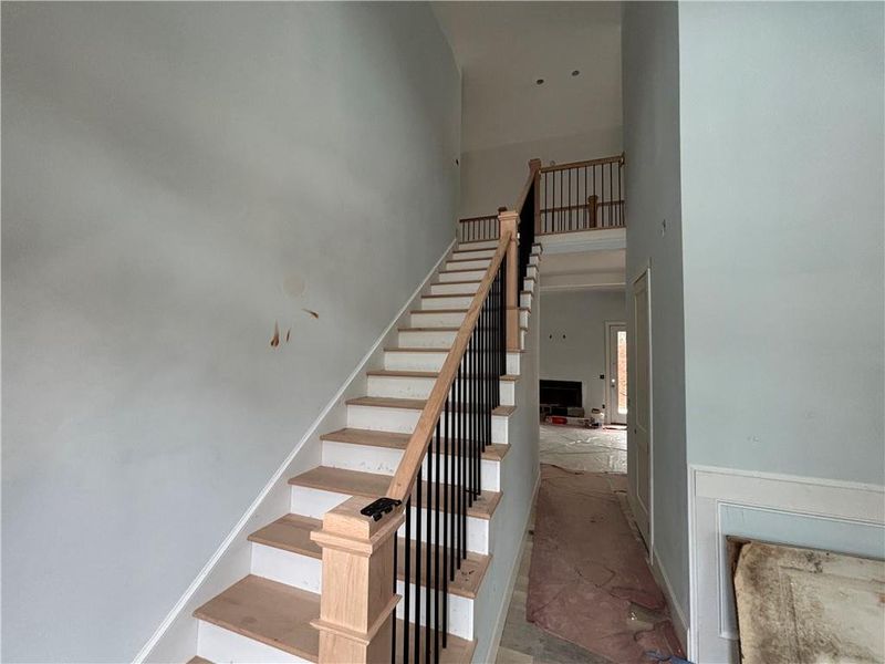 In-progress construction of a new home in , Douglasville, GA (Image 7).