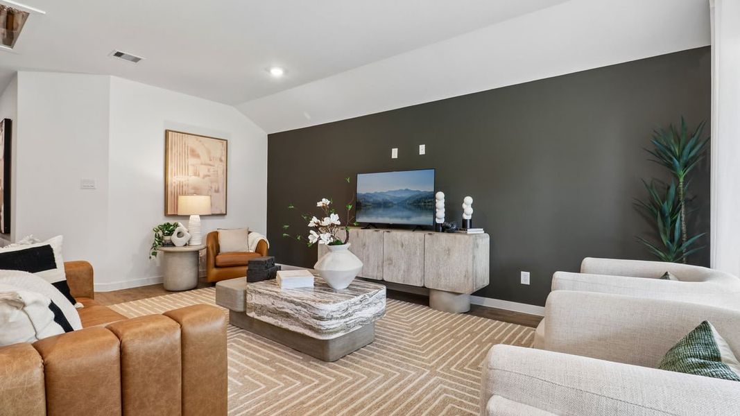 Furnished interior view inside a new home in Evergreen, Rosenberg (Image 4).