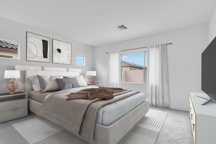 Representative furnished interior of a home built from the Bradshaw by Taylor Morrison in Allen Ranches Expedition Collection, Litchfield Park (Image 7). Representative furnished interior of a home built from the Bradshaw by Taylor Morrison in Allen Ranches Expedition Collection, Litchfield Park (Image 7).