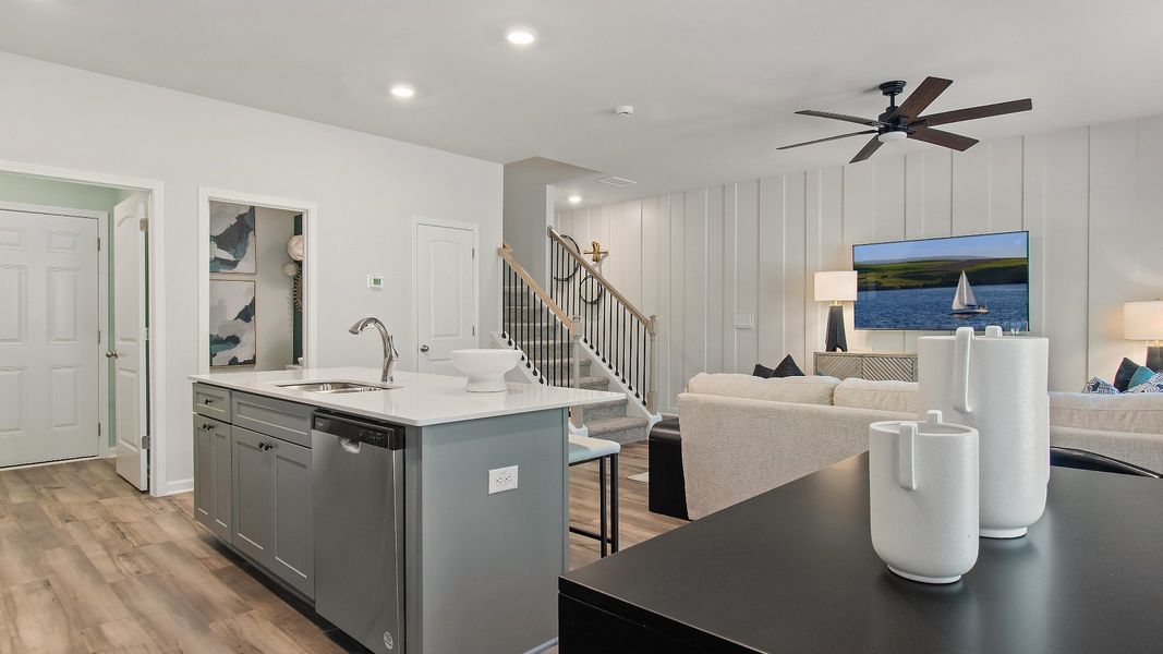 Furnished interior view inside a new home in Diamante, Stockbridge (Image 12).