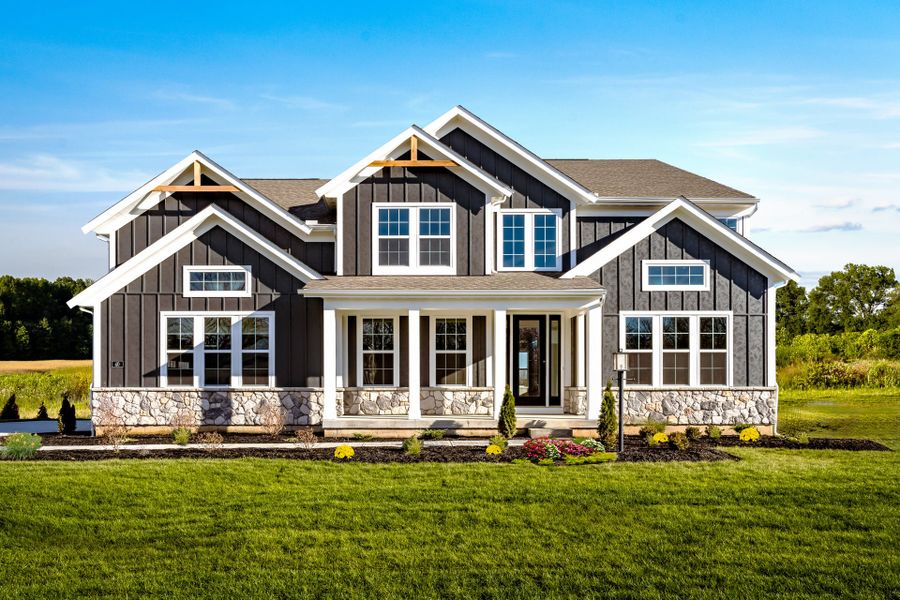 Representative exterior photo of a completed home built from the Paxton by Fischer Homes in Veranda Manor, Canton, GA (Image 21).