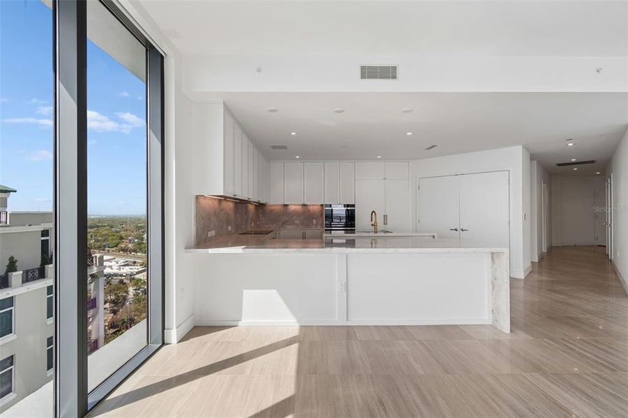Furnished interior view inside a new home in , Tampa (Image 38).