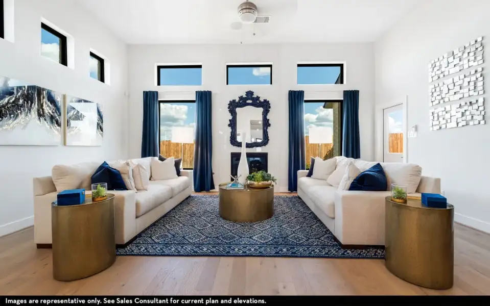 Furnished interior view inside a new home in Ashland, Angleton (Image 15).