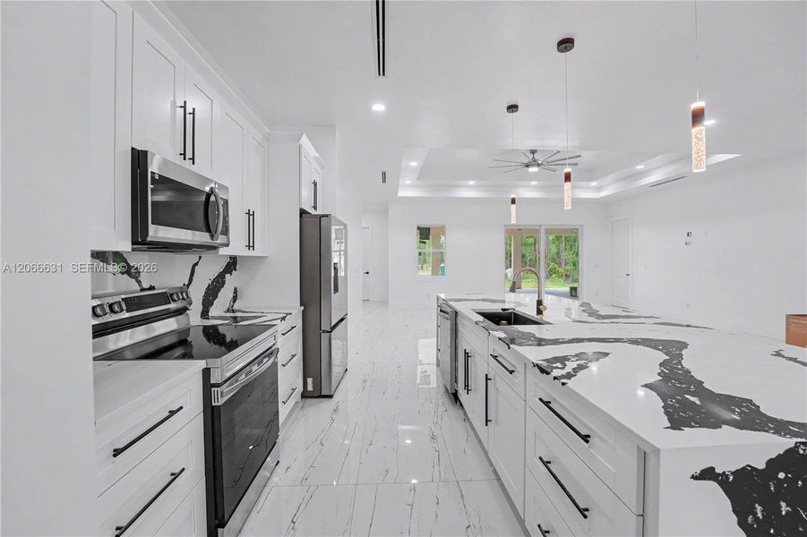 Furnished interior view inside a new home in , Lehigh Acres (Image 17).