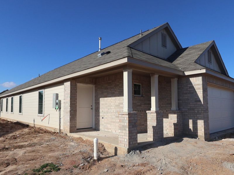 In-progress construction of a new home in Ambrose, La Marque, TX (Image 10). In-progress construction of a new home in Ambrose, La Marque, TX (Image 10).