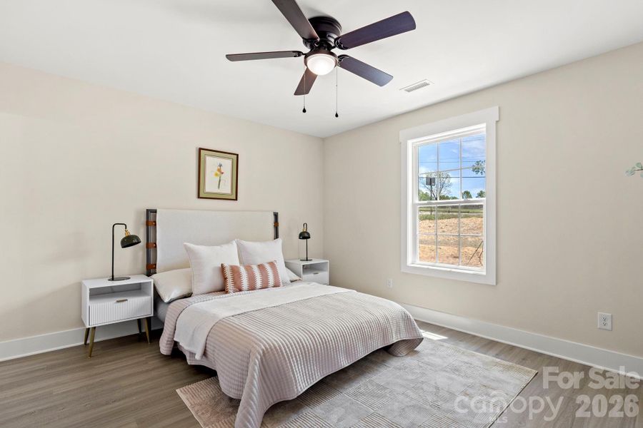 Furnished interior view inside a new home in , York (Image 17).