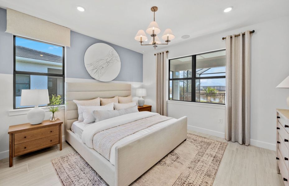 Representative furnished interior of a home built from the Contour by Del Webb in Del Webb Catalina, Lakewood Ranch (Image 19).