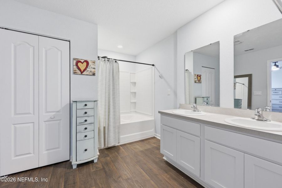 Furnished interior view inside a new home in Ravenswood Village, St. Augustine (Image 15).