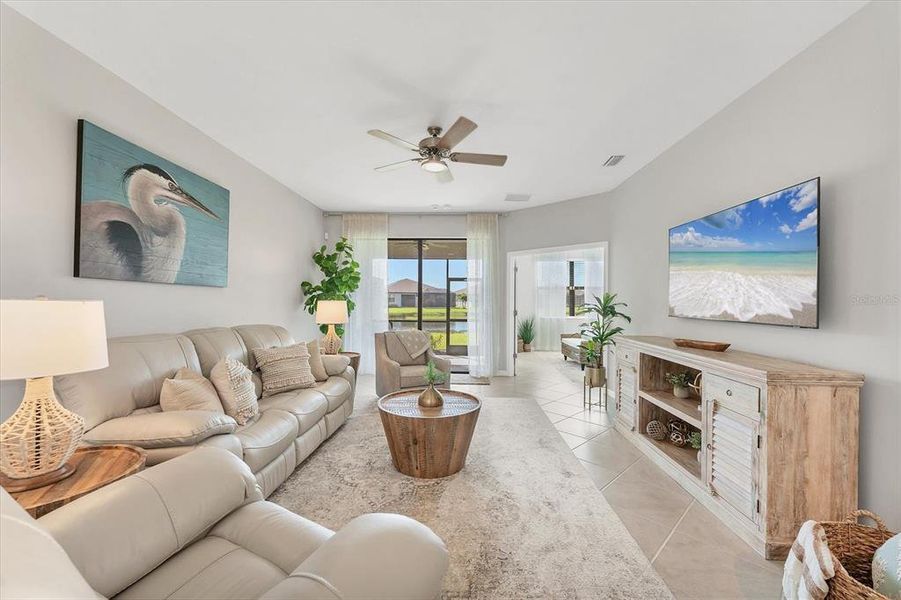 Furnished interior view inside a new home in , Port Charlotte (Image 23).