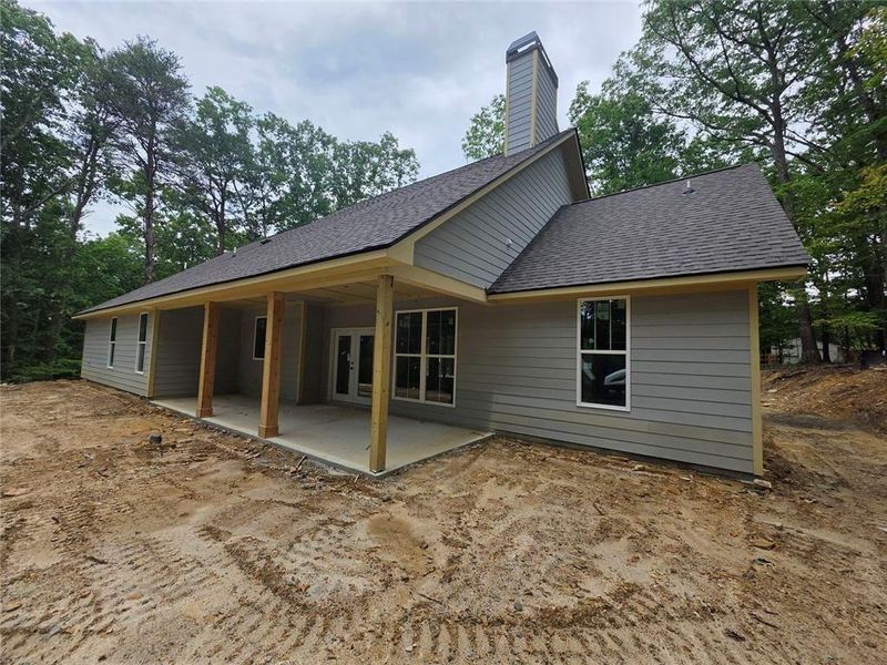 Exterior details and patio area of a home in , Jasper (Image 7).