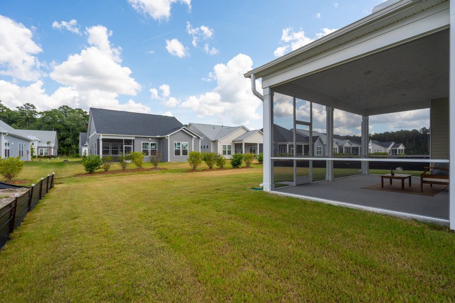 Exterior details and patio area of a home in , Summerville (Image 32).