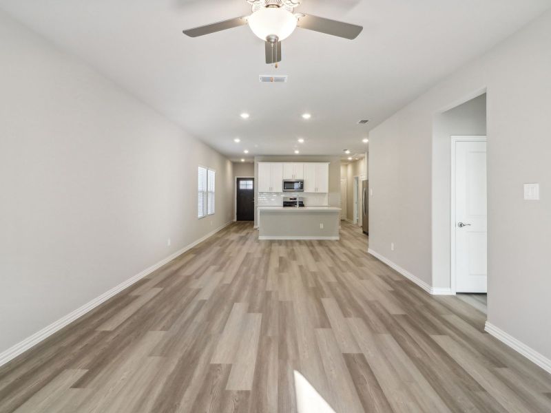 The Congaree floorplan with the Crisp 2 interior package.