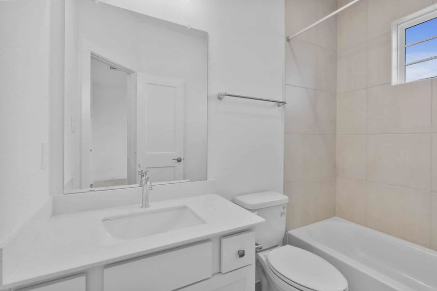 Furnished interior view inside a new home in Attwater 65's, Waller (Image 7).