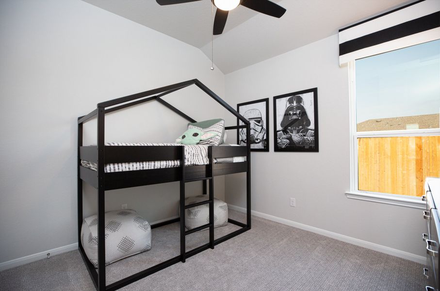 Furnished interior view inside a new home in Amira, Tomball (Image 10).