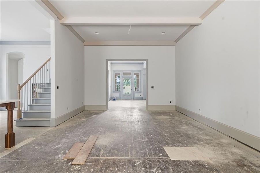 In-progress construction of a new home in , Marietta, GA (Image 31).
