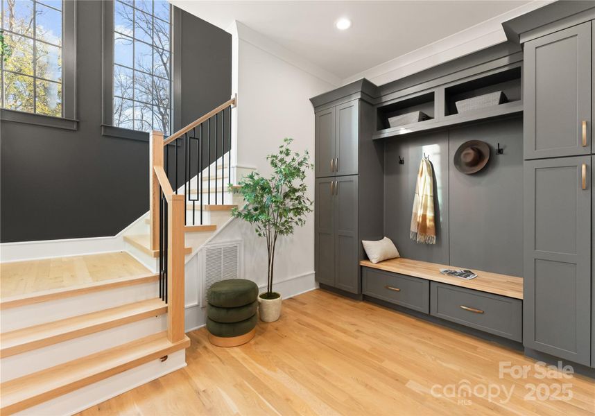 Furnished interior view inside a new home in , Charlotte (Image 15).