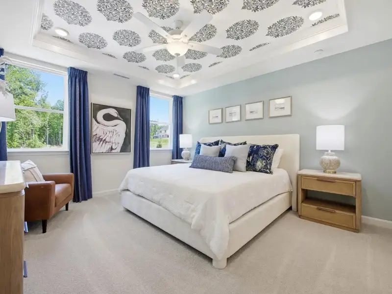 Representative furnished interior of a home built from the The Ashport G by Davidson Homes LLC in Enclave at Belmont, Belmont (Image 16).