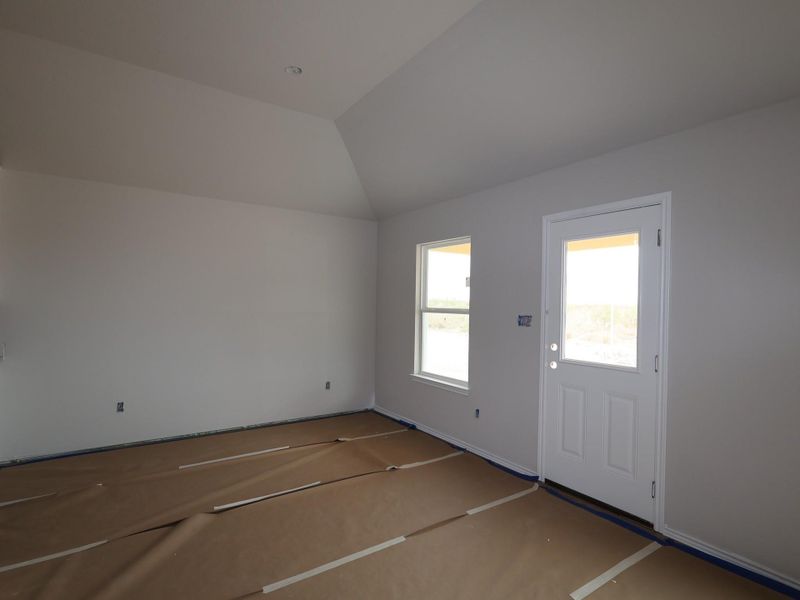 In-progress construction of a new home in Carillon, Manor, TX (Image 17). In-progress construction of a new home in Carillon, Manor, TX (Image 17).