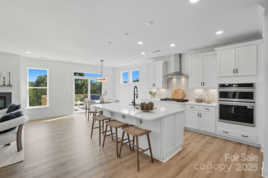 Furnished interior view inside a new home in Summerlin, Mooresville (Image 28). Furnished interior view inside a new home in Summerlin, Mooresville (Image 28).