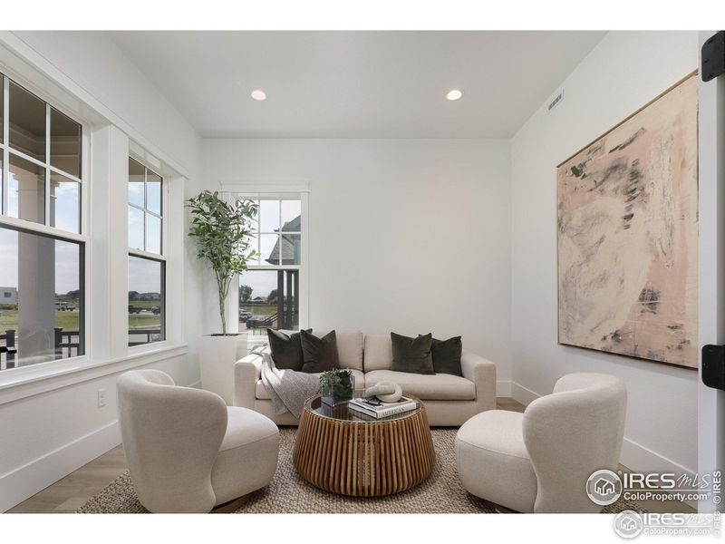 Furnished interior view inside a new home in Westerly, Erie (Image 11).