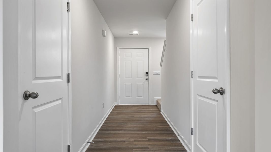 Spacious, unfurnished interior of a new home in Village Grove, Greenville (Image 12).