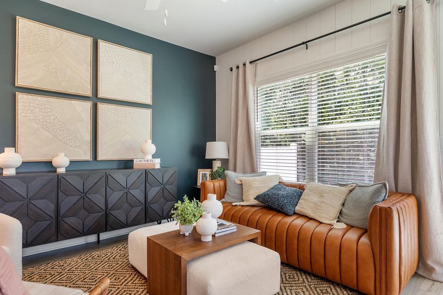 Furnished interior view inside a new home in Central Creek, Goose Creek (Image 4).