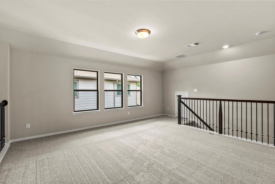 Spacious, unfurnished interior of a new home in Two Step Farm, Montgomery (Image 30). Spacious, unfurnished interior of a new home in Two Step Farm, Montgomery (Image 30).