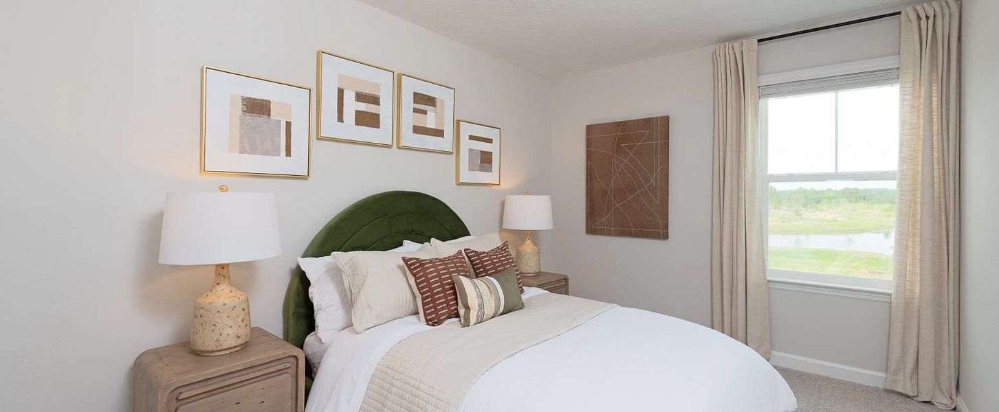 Representative furnished interior of a home built from the Palm by Ashton Woods in Montague Chase, Tampa (Image 13).