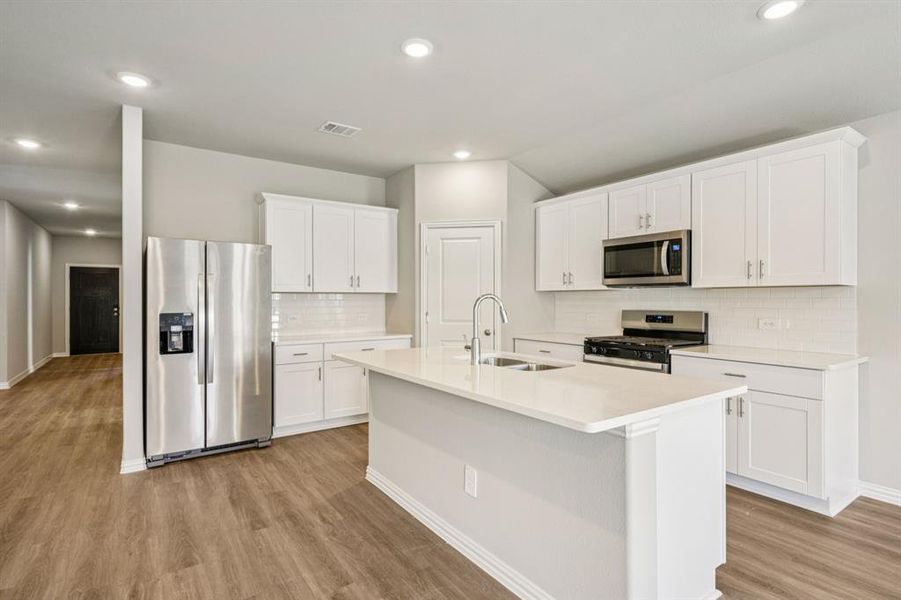 Furnished interior view inside a new home in , Princeton (Image 9).