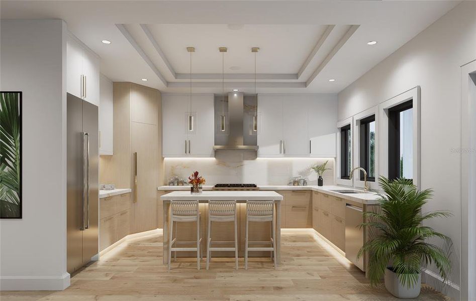 Furnished interior view inside a new home in , Sarasota (Image 5).