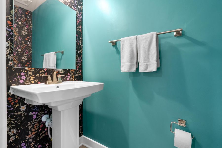 Furnished interior view inside a new home in , Santee (Image 3).