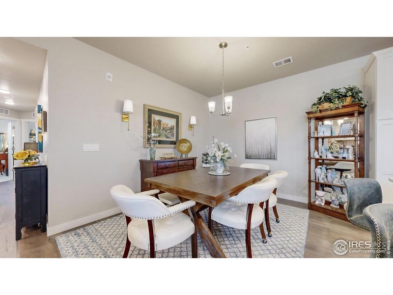 Furnished interior view inside a new home in The Lakes at Centerra - Discovery, Loveland (Image 6).